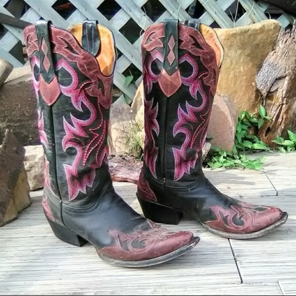 Johnny Ringo Cowboy Boots. 7.5.